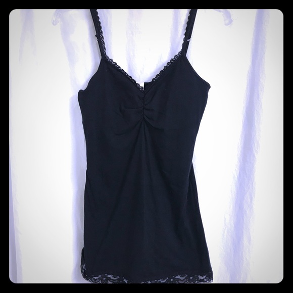 No Boundaries Tops - Black tank top w/slight padding No Boundaries L